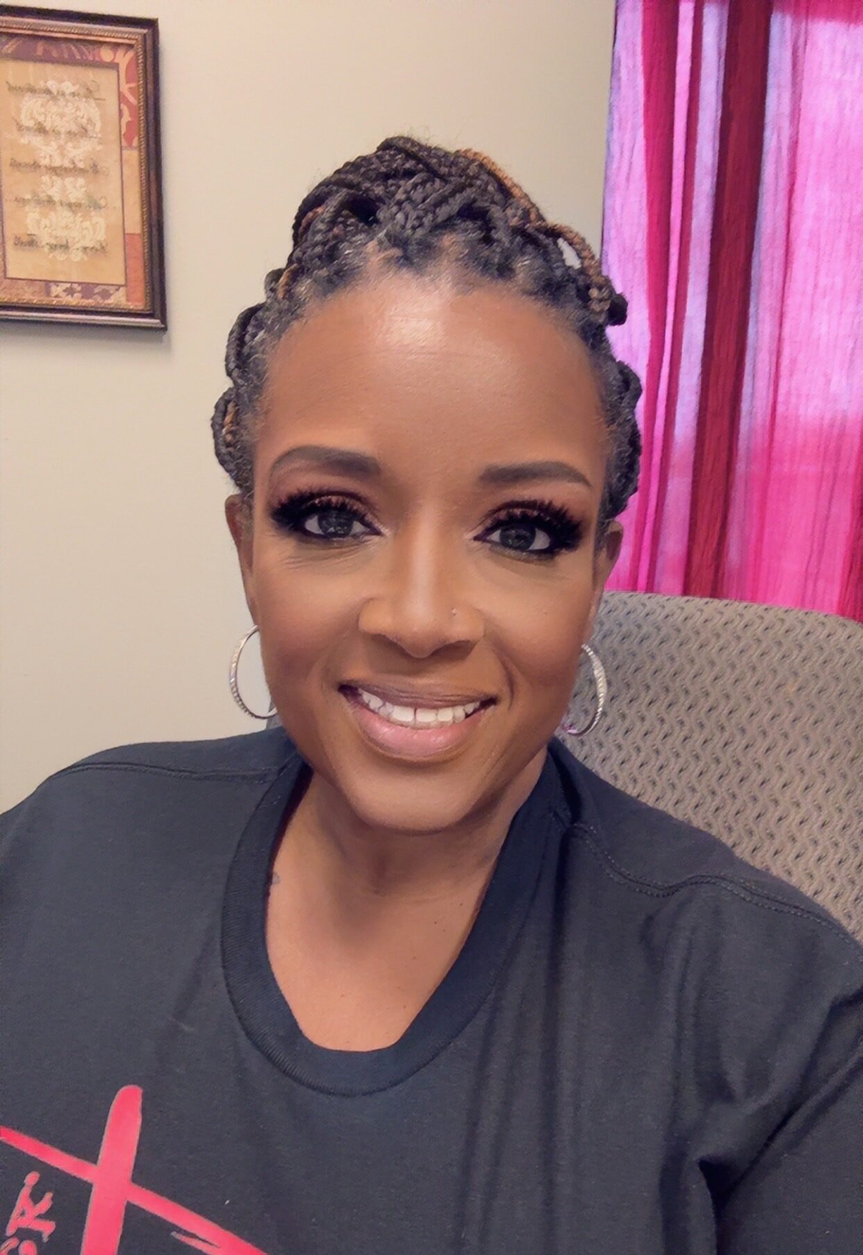 Hairstylist Tyra Taylor